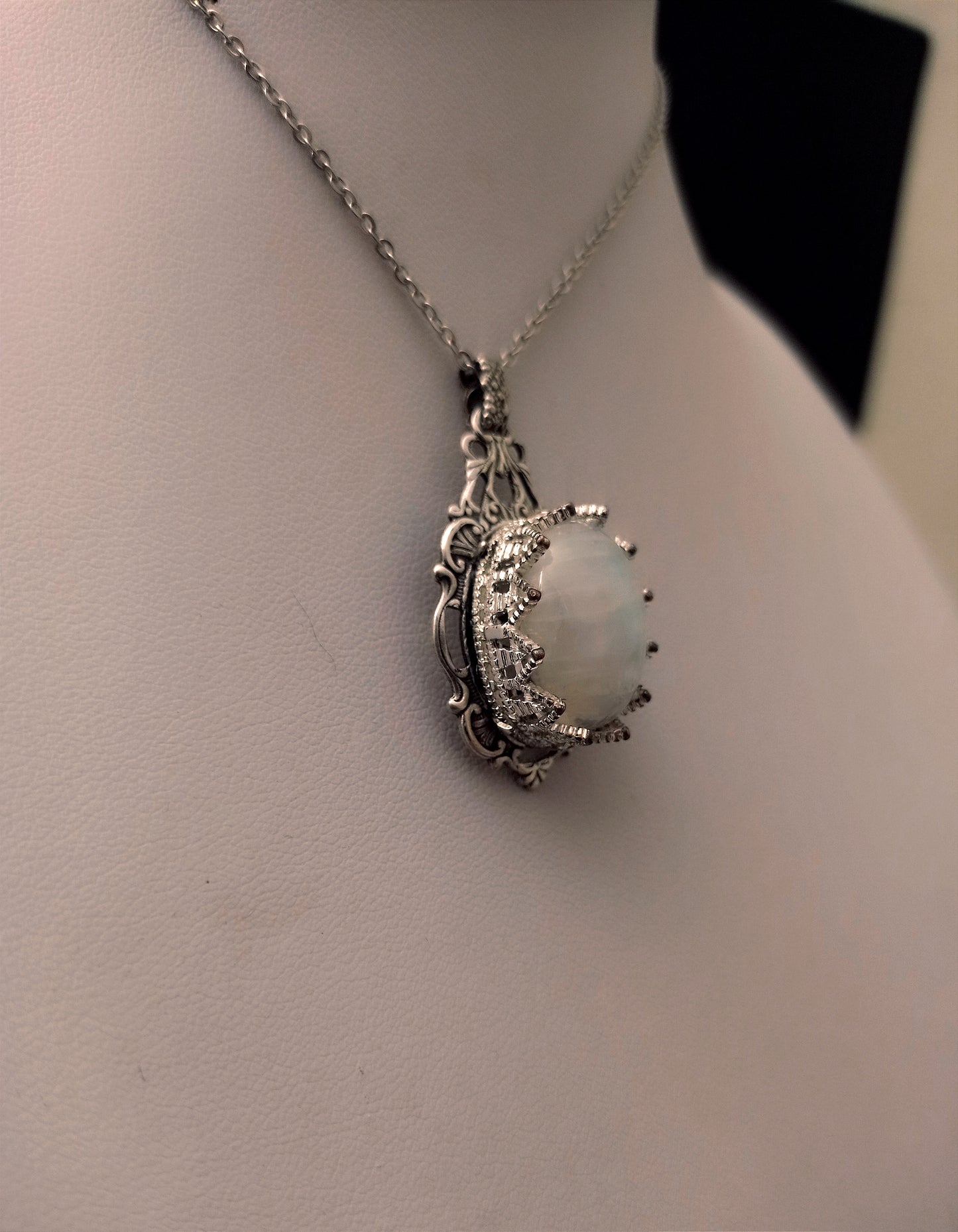 Victorian Moonstone Necklace