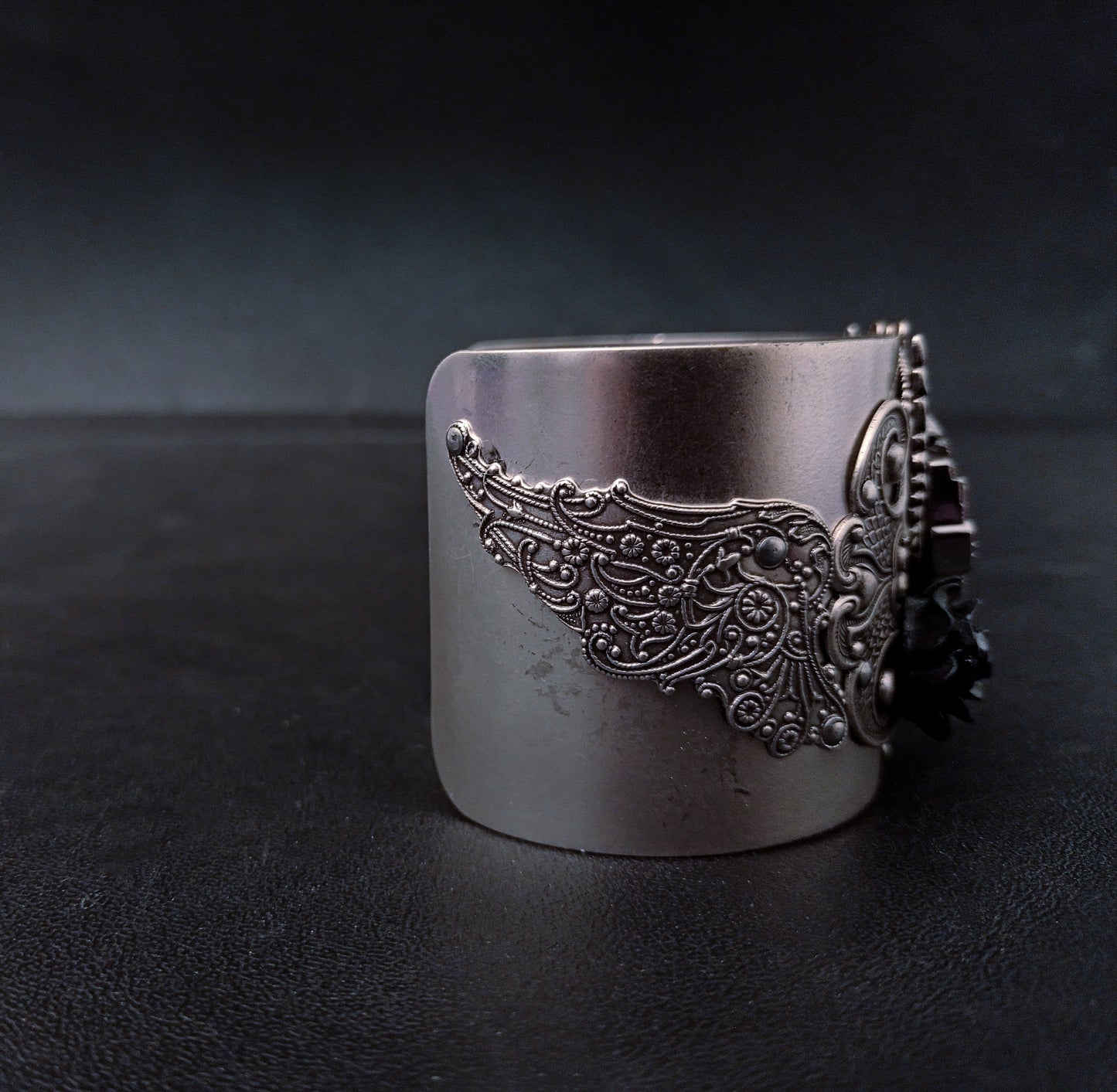 NEW! Silver Cuff watch