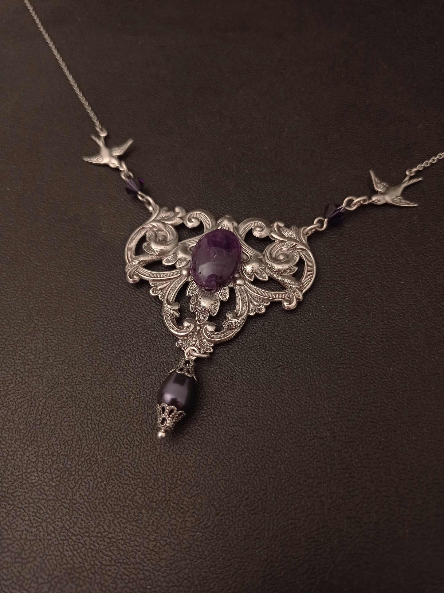 Natural Amethyst Necklace