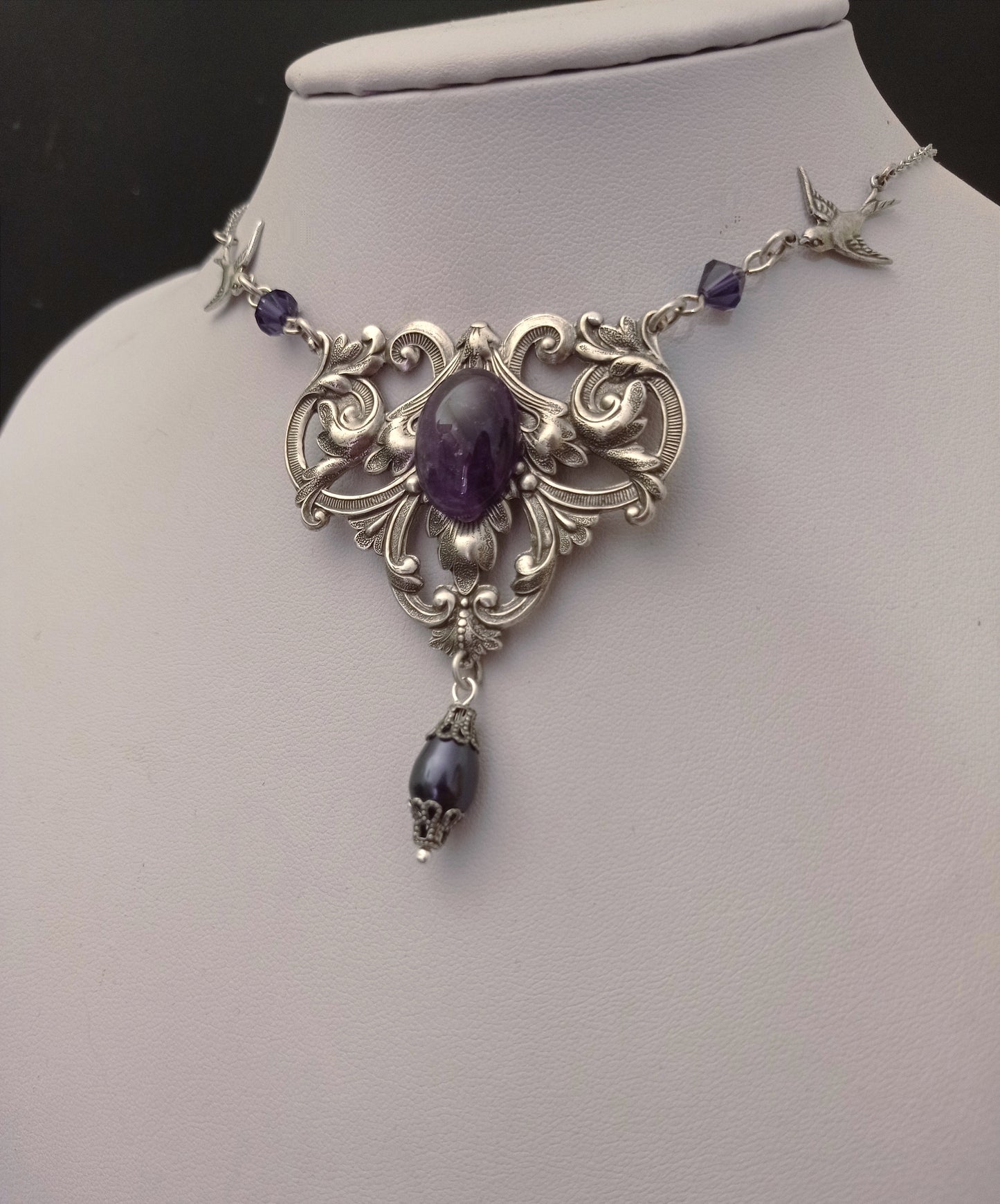 Natural Amethyst Necklace