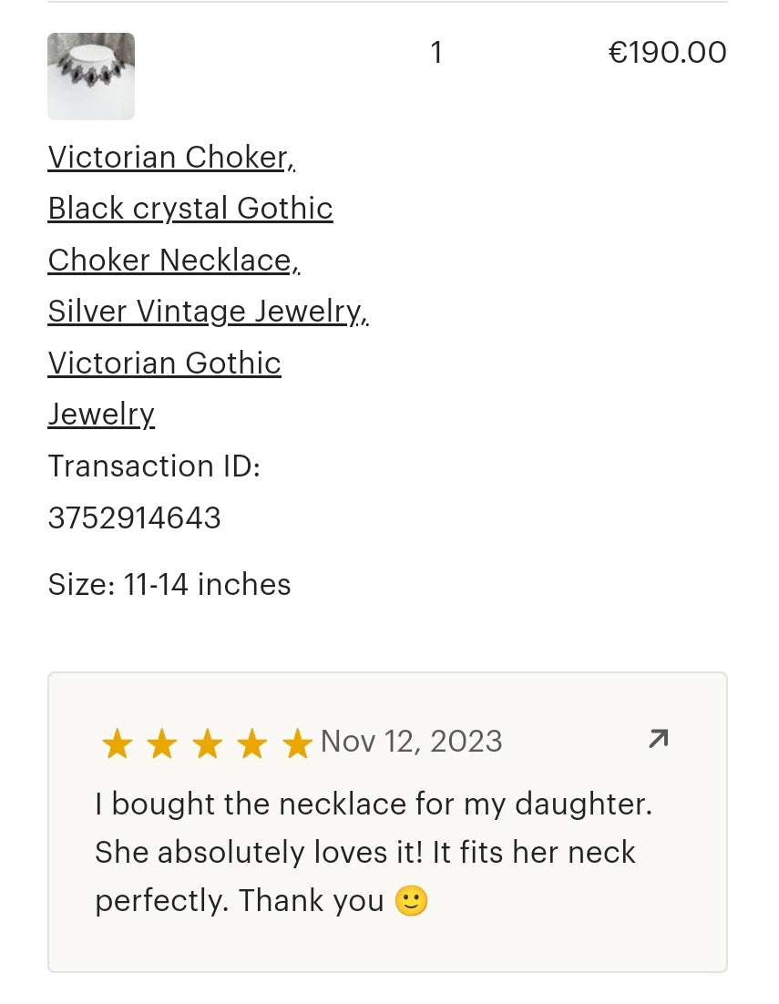 Silver Leaves Choker