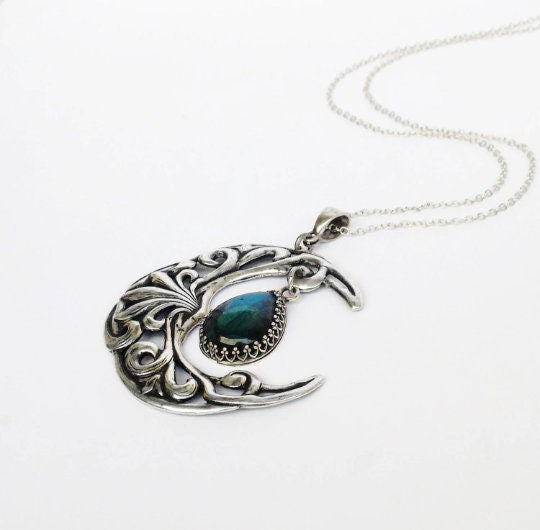 Celtic Crescent Brooch
