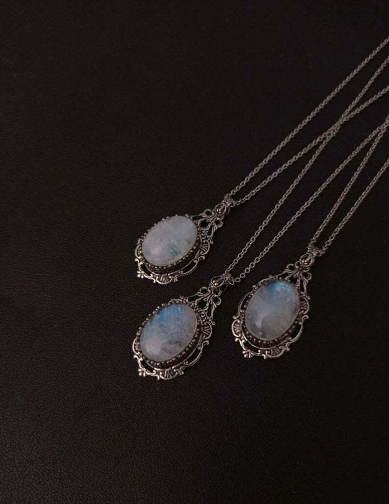 Victorian Moonstone Necklace