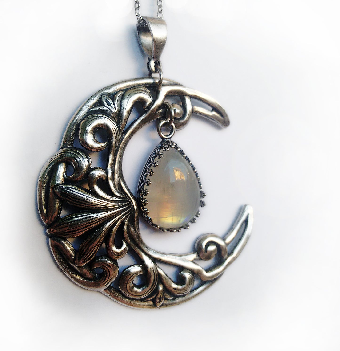 Celestial Moonstone Necklace