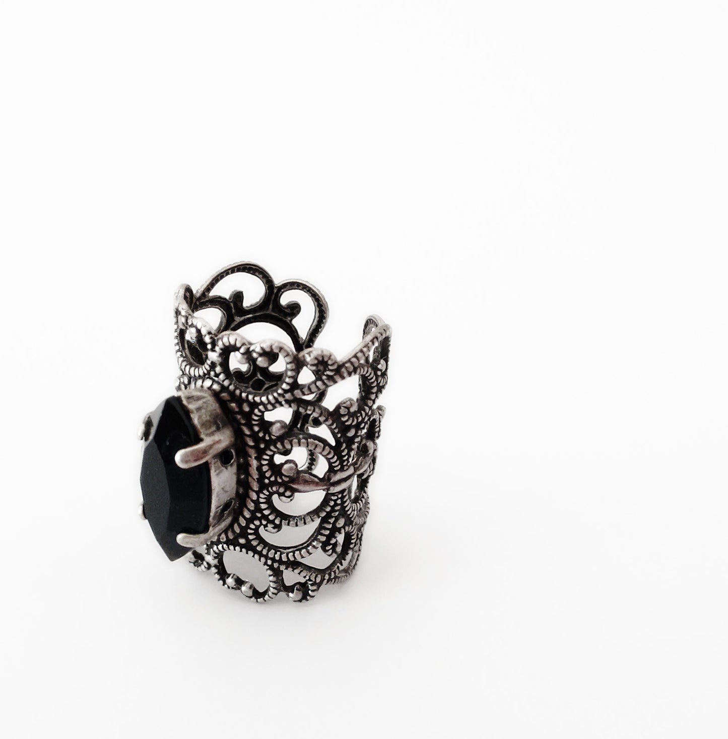 Filigree Knuckle Ring