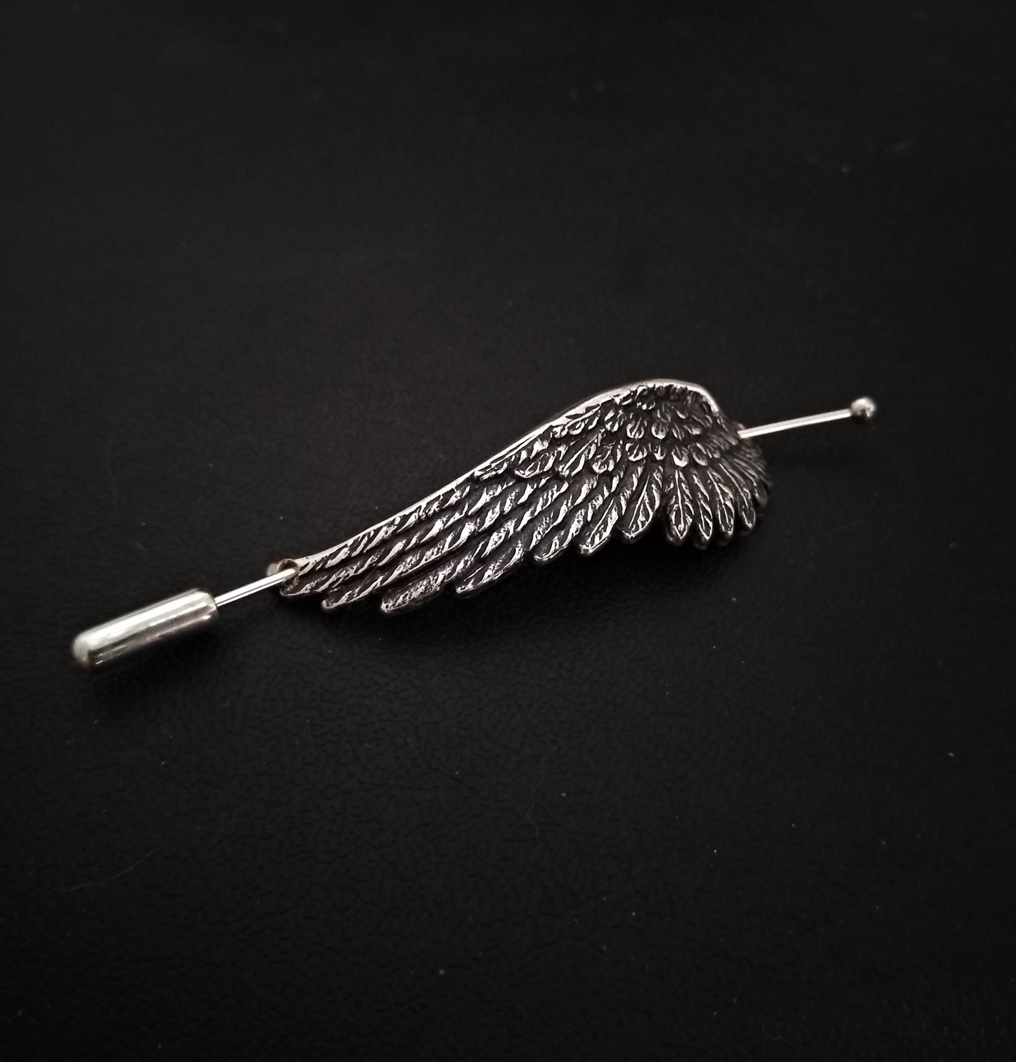 Silver Wing Shawl Pin