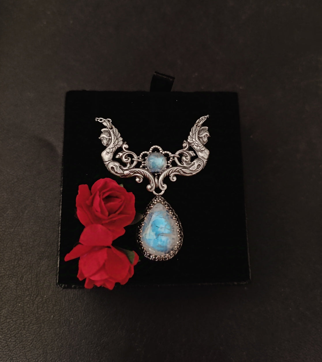 Moonstone Goddess Necklace