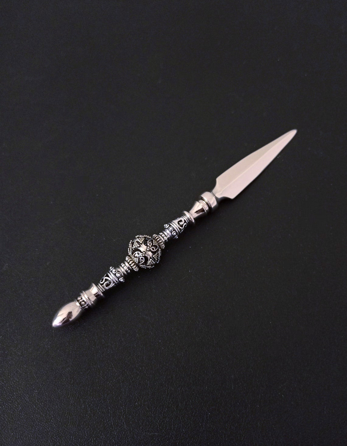 Ornate Silver Letter Opener