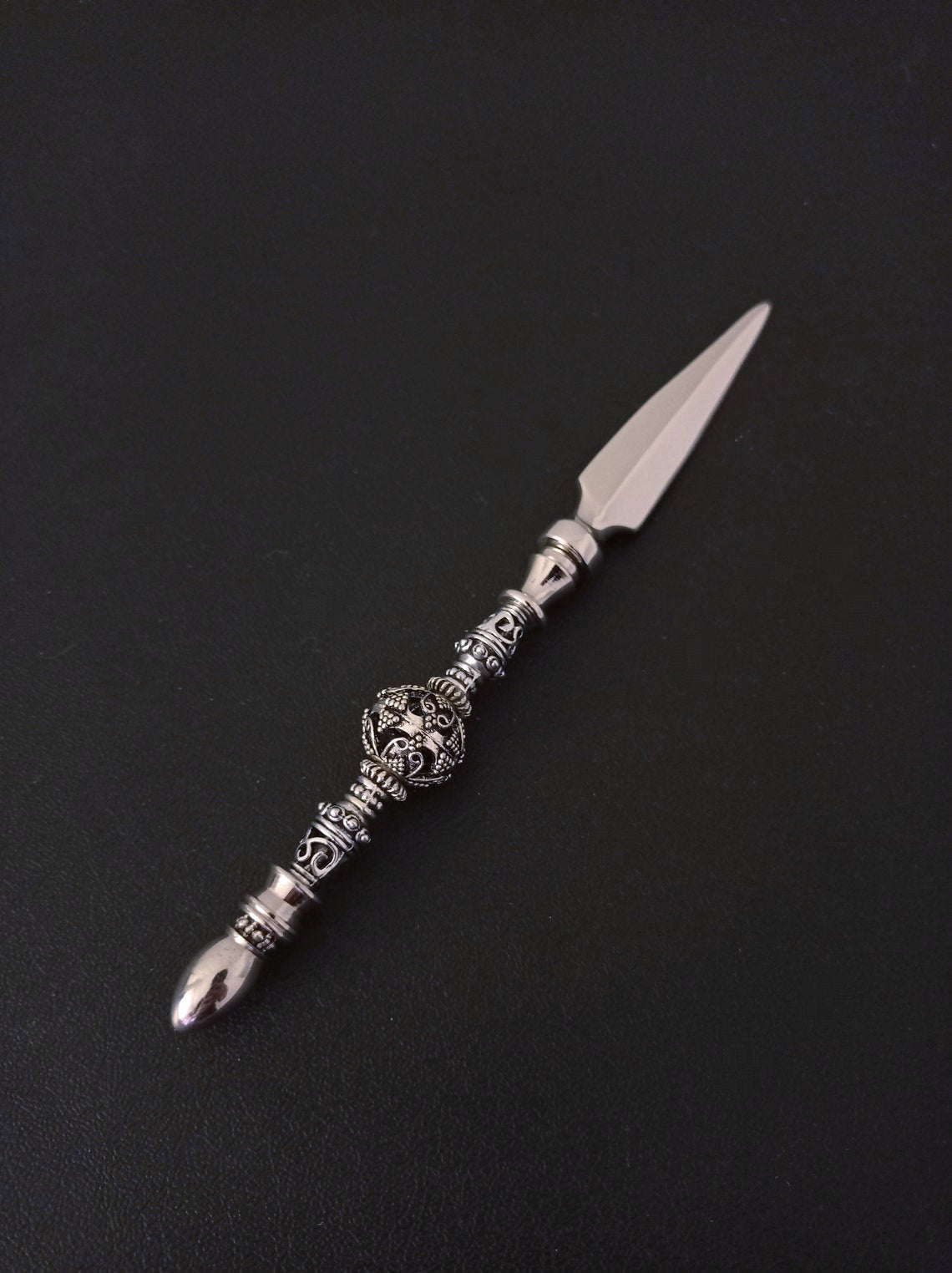 Ornate Silver Letter Opener