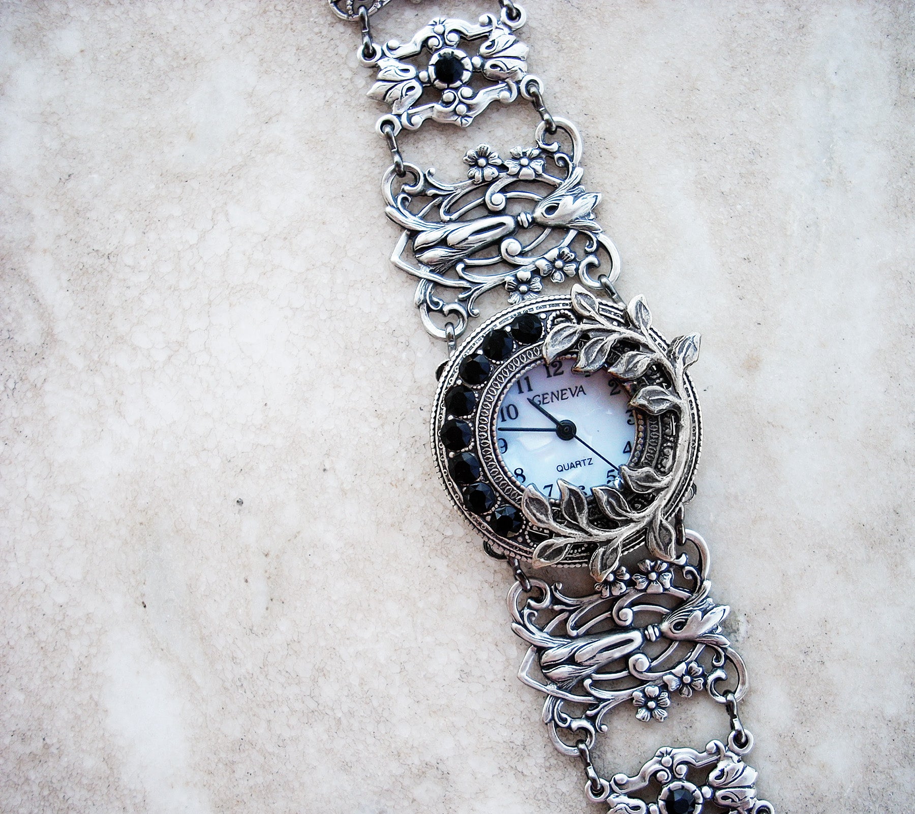 Filigree Victorian Wrist Watch Victorian Filigree Wrist Watch