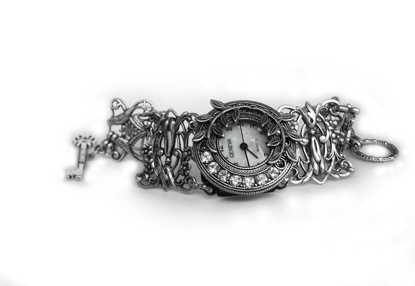 Victorian filigree wrist watch