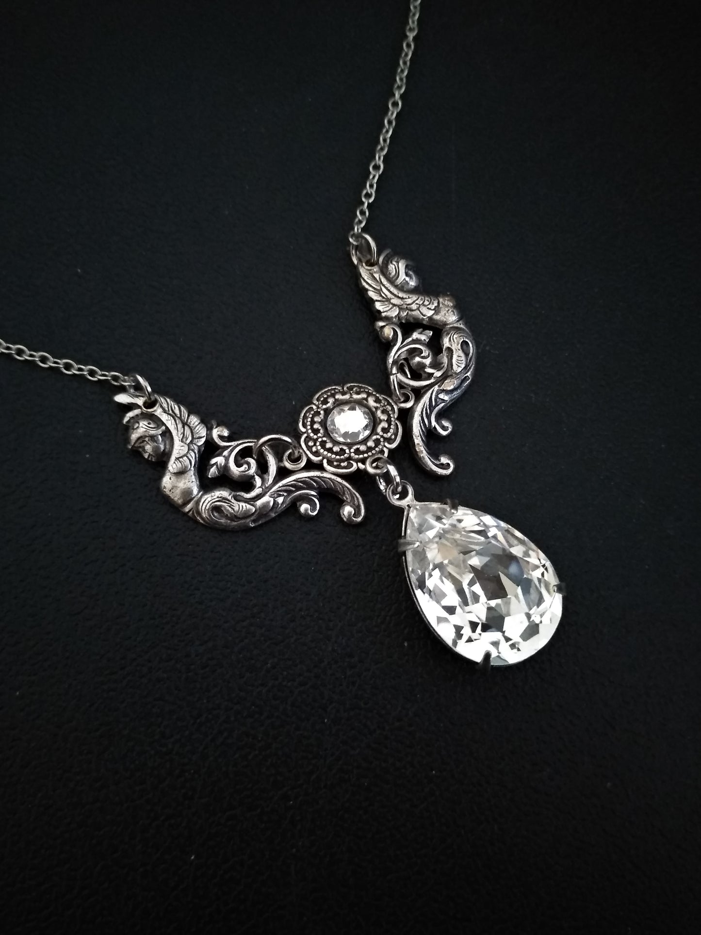 Silver Goddess Necklace