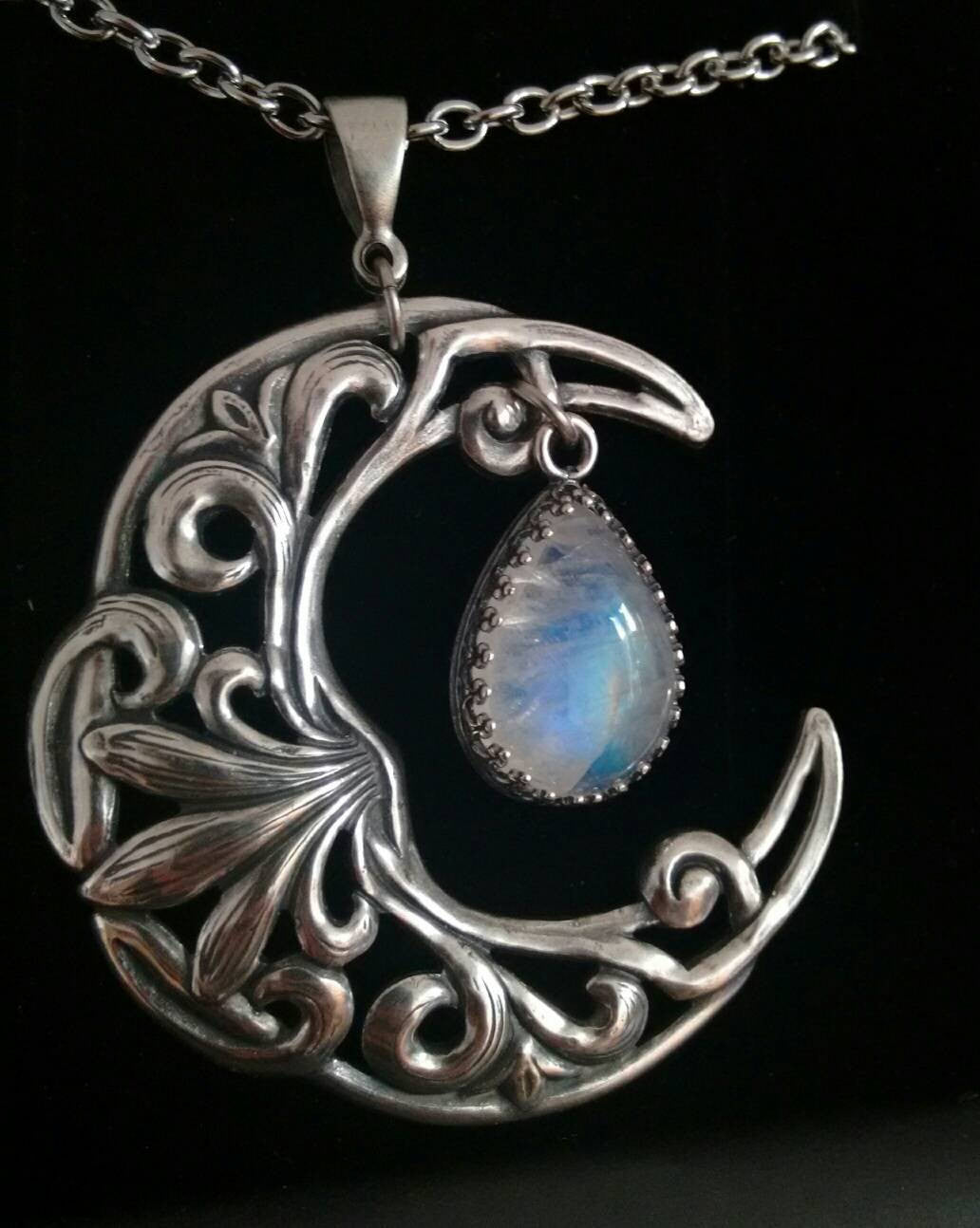 Celestial Moonstone Necklace