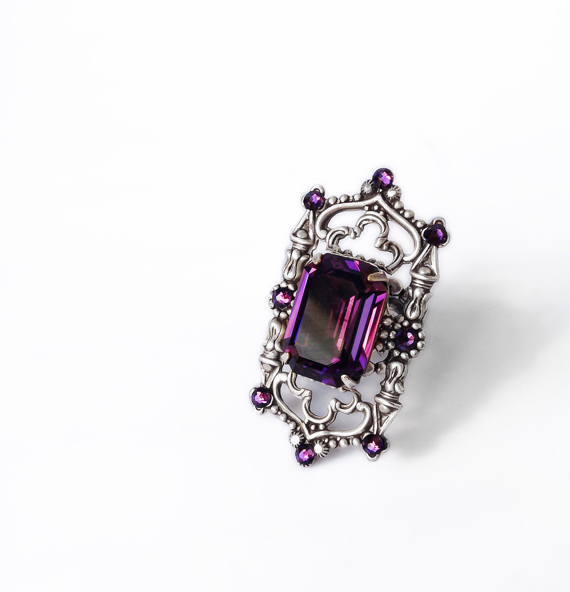 Gothic Cathedral Ring - Aranwen's Jewelry
 - 6