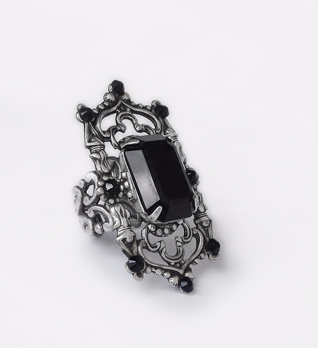 Gothic Cathedral Ring - Aranwen's Jewelry
 - 1
