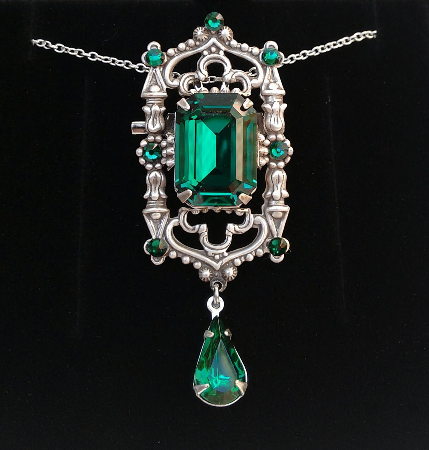 Gothic Cathedral Pendant - Aranwen's Jewelry
 - 4