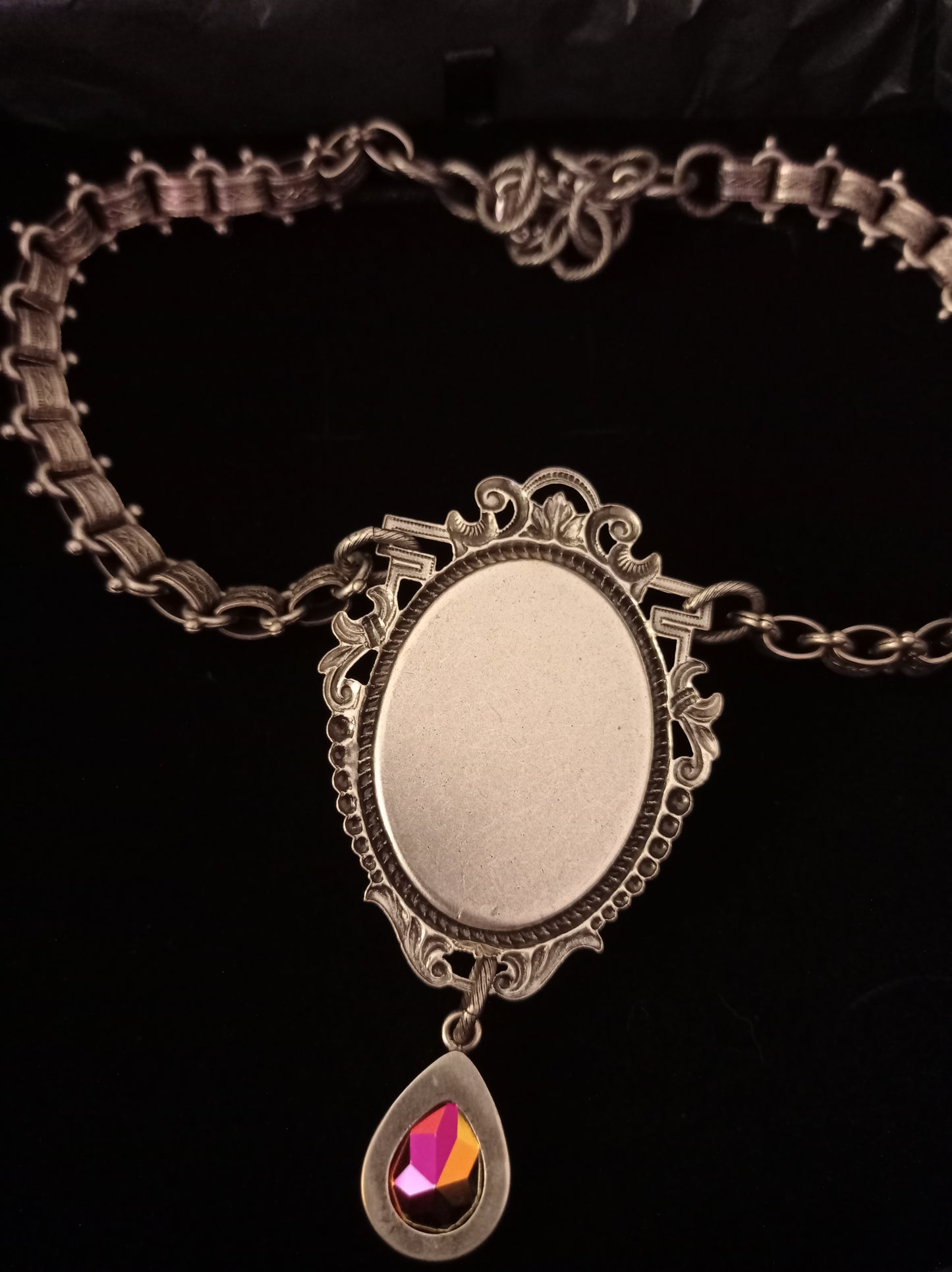 Large Carnelian Scarab Necklace