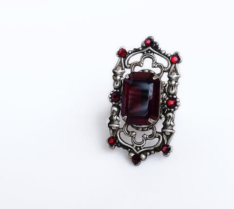 Gothic Cathedral Ring - Aranwen's Jewelry
 - 3